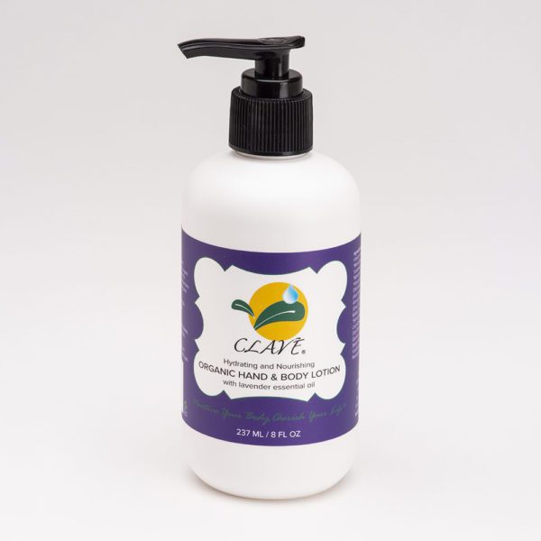 Clavé Body Organic Hand & Body Lotion – Lavender